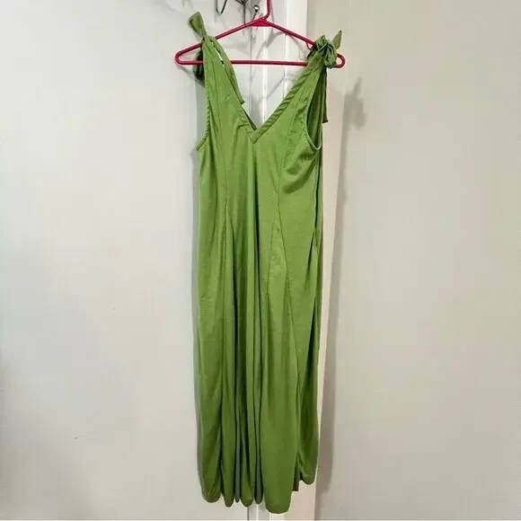 Free People Beach Green Alice One-Piece